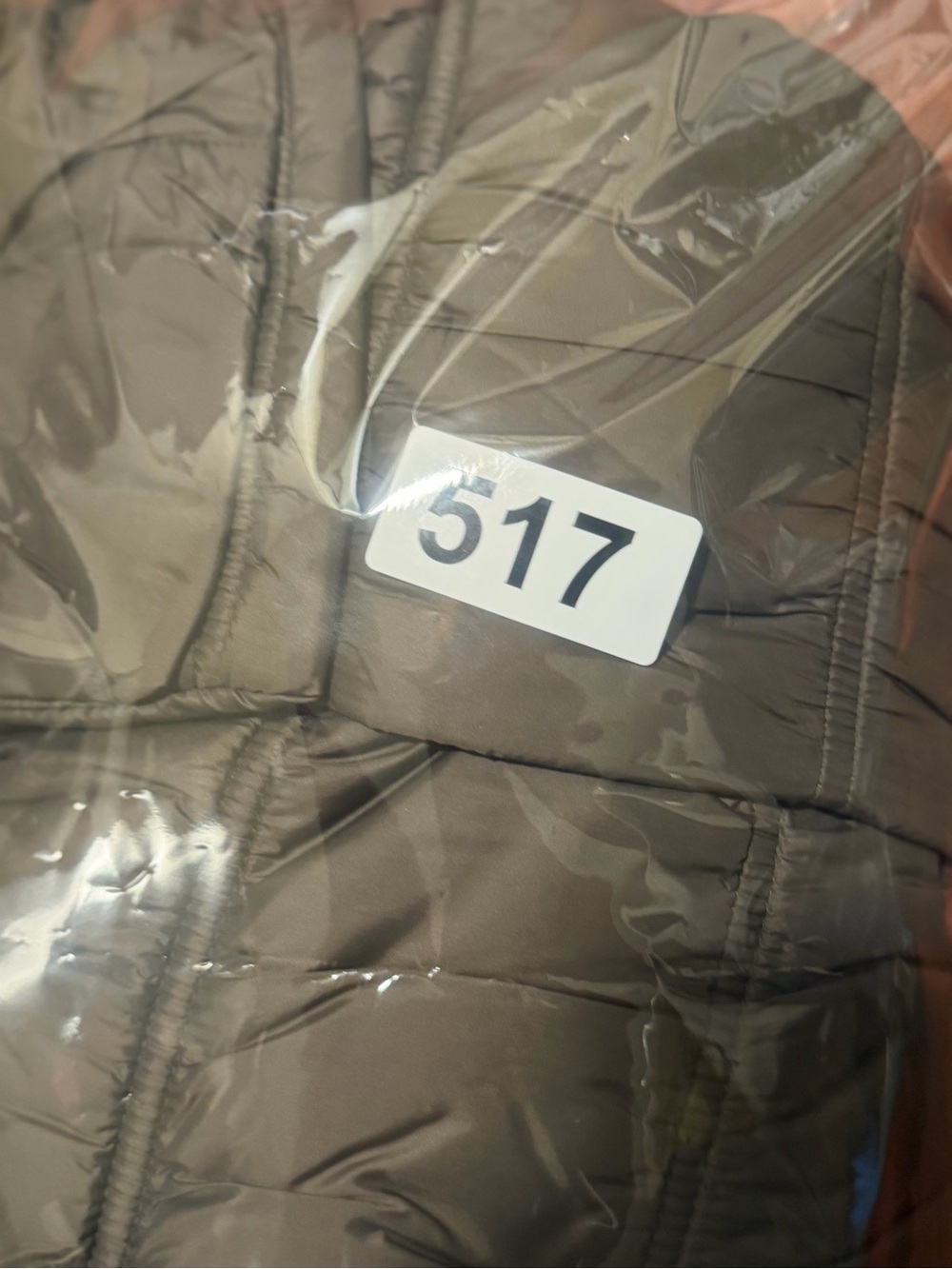 Eileen Fisher Petite Down Jacket in Olive - Picture 10 of 10